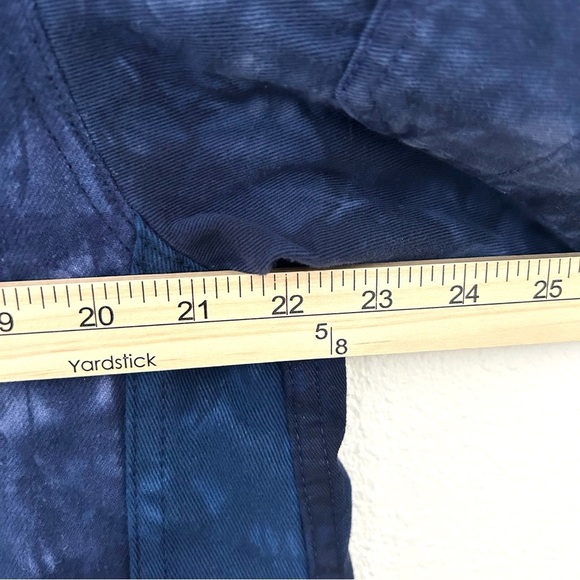 Barn Chore Coat NEW One-of-a-Kind Utility Jacket Over-Dyed Blue Size Large - Picture 11 of 16